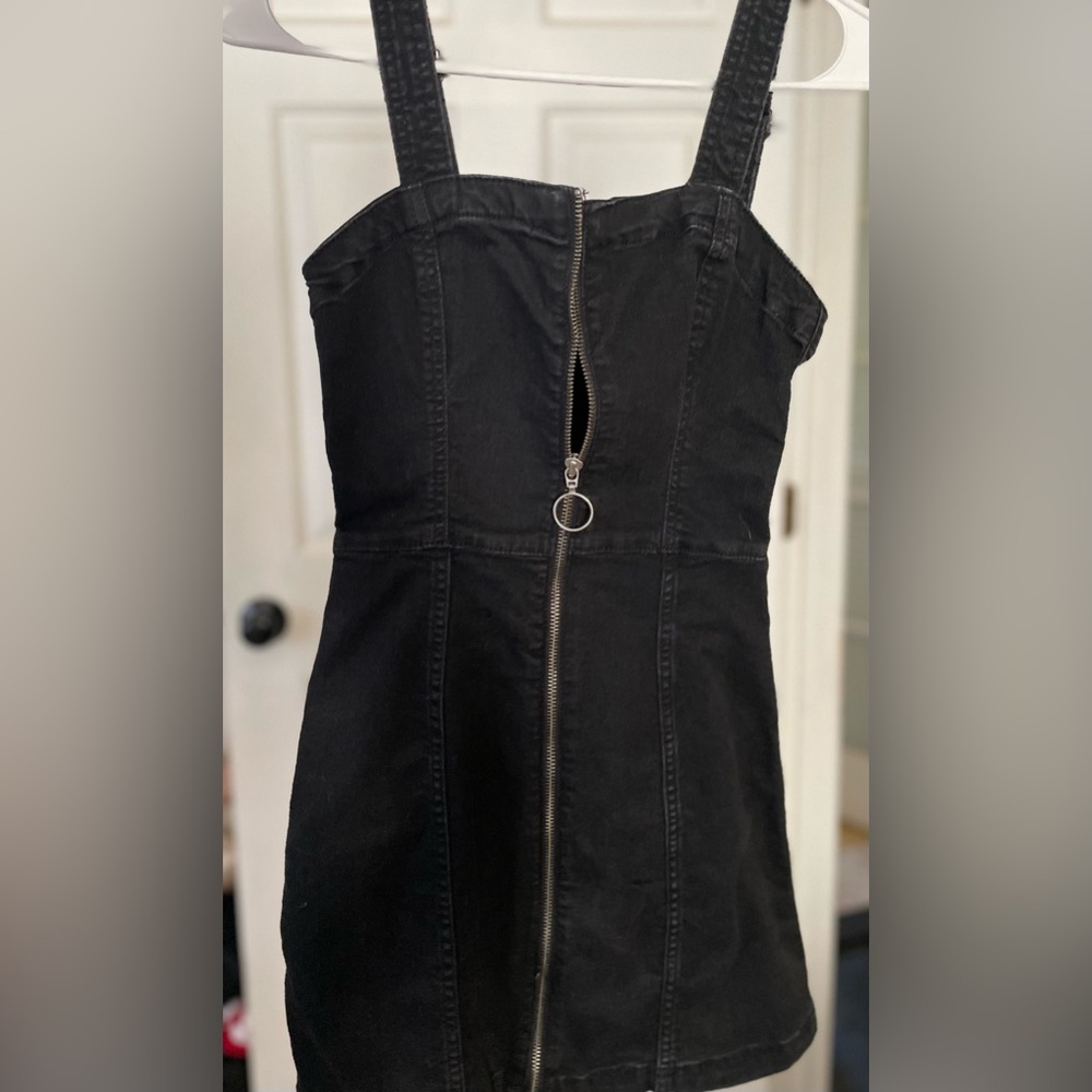 Black Denim Dress